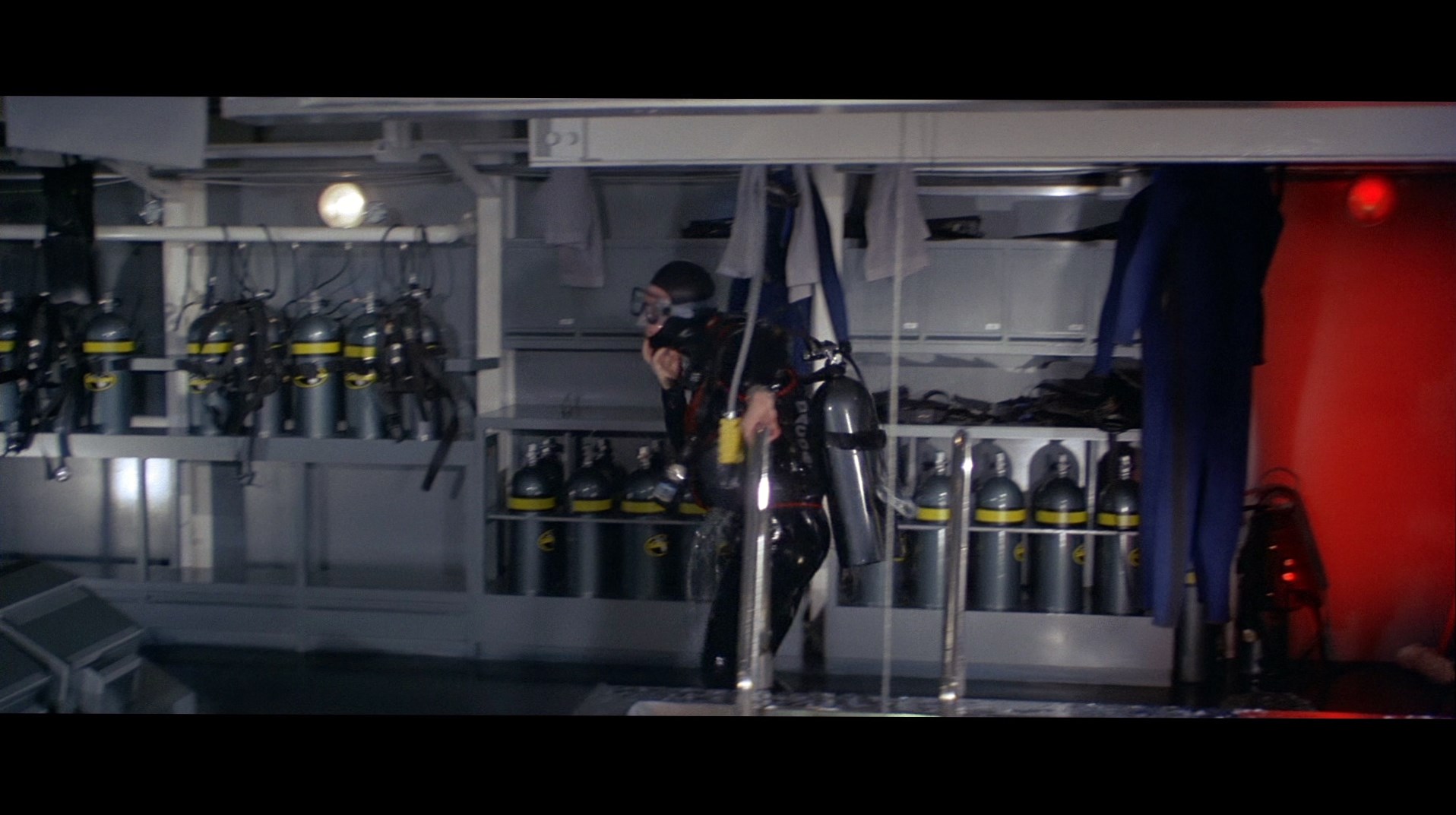 James Bond's (Timothy Dalton) Scuba Equipment