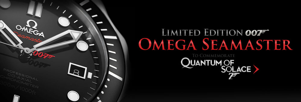 Quantum of Solace Limited Edition Omega Seamaster Planet Ocean